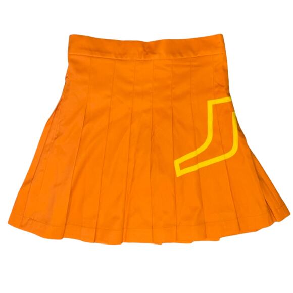 J.Lindeberg Naomi Golf Skirt | Russet Orange | XS | NWT | Stretch Skort - Picture 2 of 10